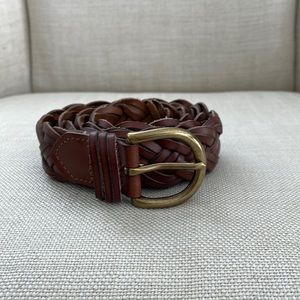 J.Crew Braided Leather Belt